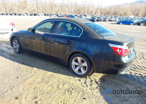 2007 BMW 530I z USA, uszkodzony, nr VIN WBANE73557CM50045